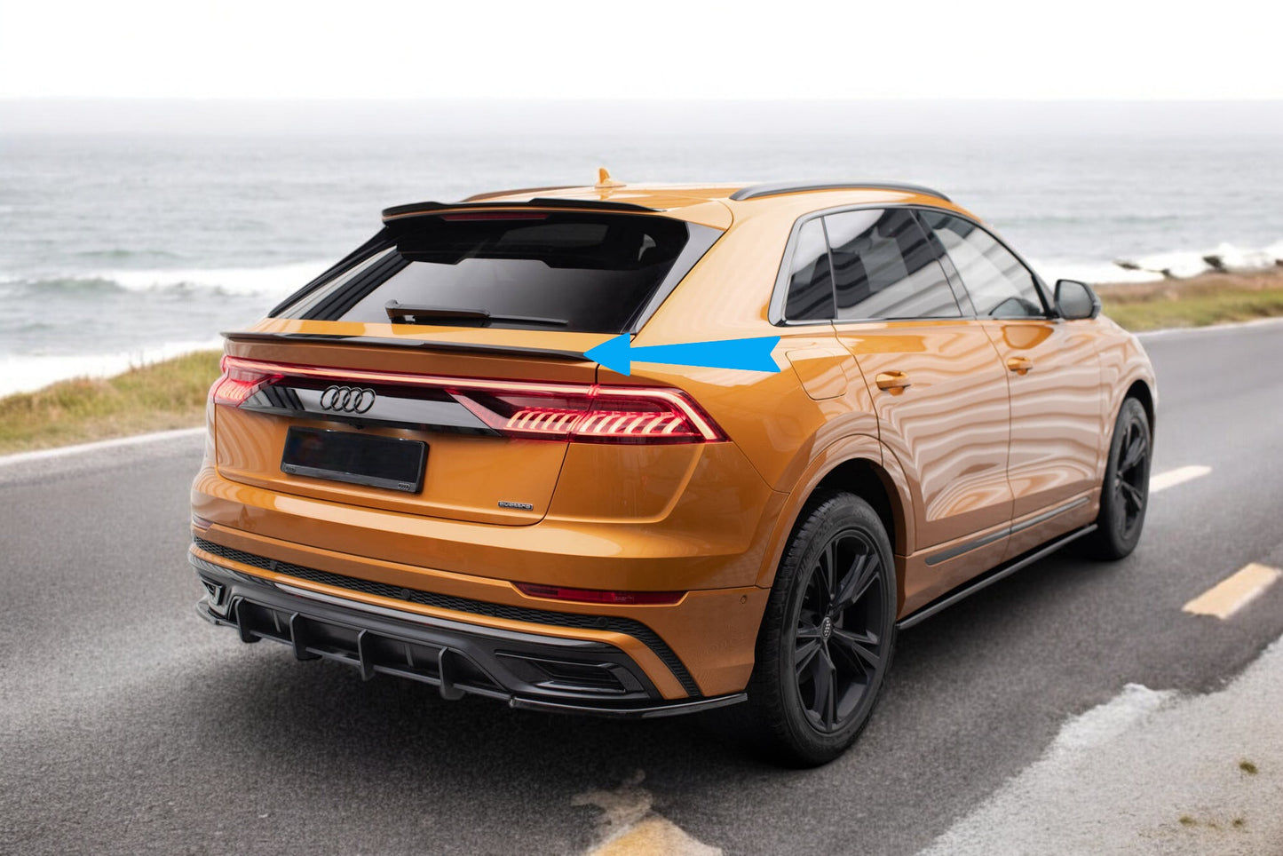 🔥Lower Spoiler Cap Suitable For Audi Q8 / RSQ8 / SQ8 / Q8 S-Line Mk1🔥