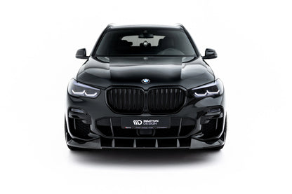 💫ART.8983 Prepreg Splitter Anteriore Carbonio per BMW X5 M-Pack G05💫
