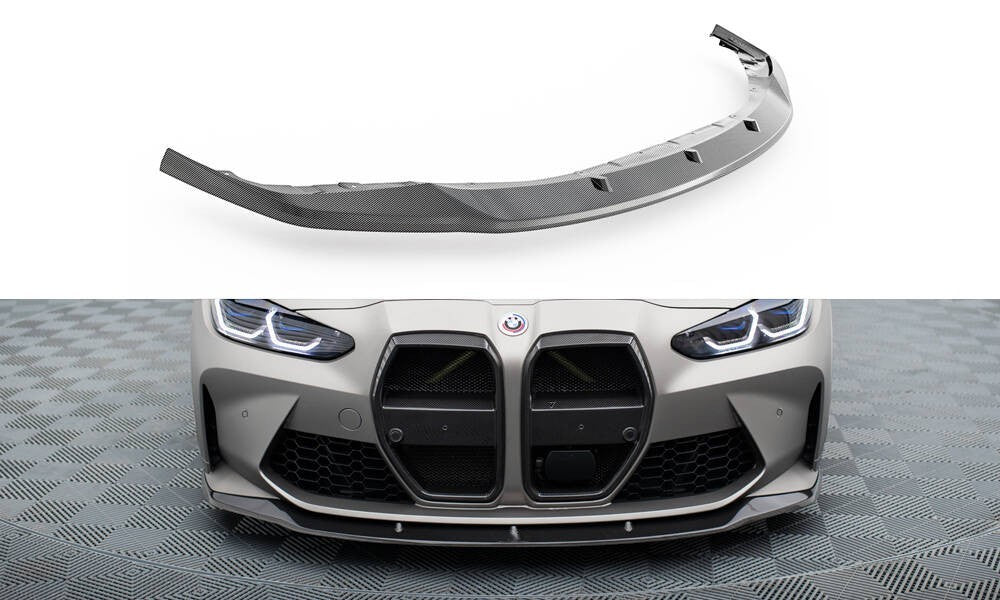 🔥Splitter Anteriore Carbon Fiber V.3 Adatto Per  BMW M4 G82 / M3 G80🔥
