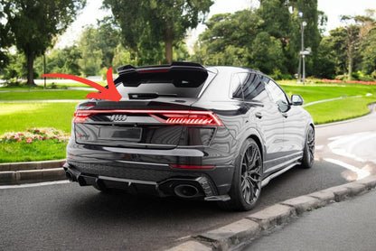 😍Spoiler posteriore in fibra di carbonio preimpregnato adatto per Audi RSQ8 😍