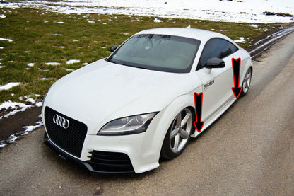 ⭐RACING SIDE SKIRTS SUITABLE FOR AUDI TT MK2 RS⭐