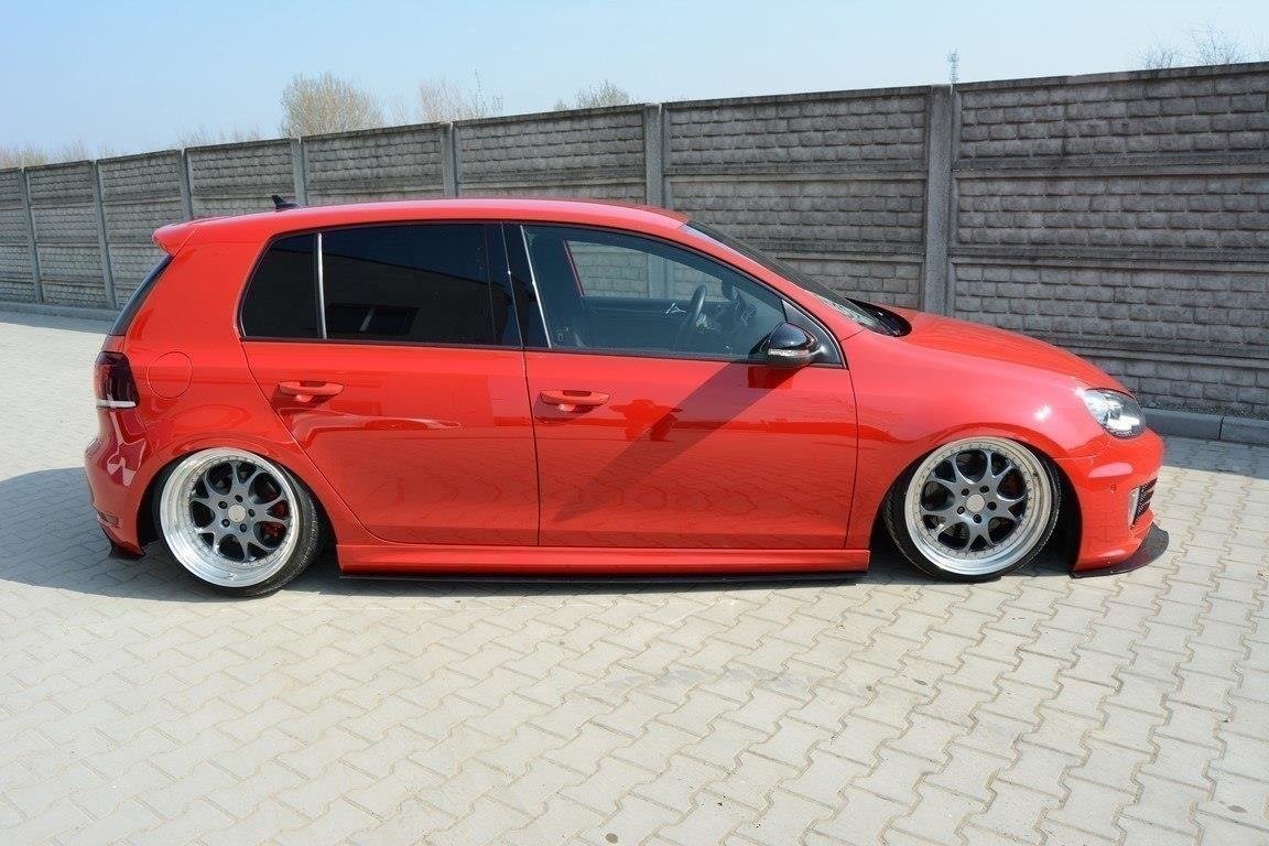 MINIGONNE LATERALI RACING adatte per VW GOLF VI GTI 35TH / R20 2008-2012