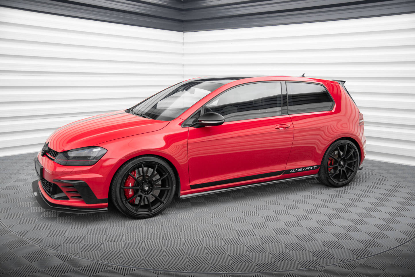 MINIGONNE LATERALI RACING adatte per VW GOLF VII GTI CLUBSPORT 2016-2017
