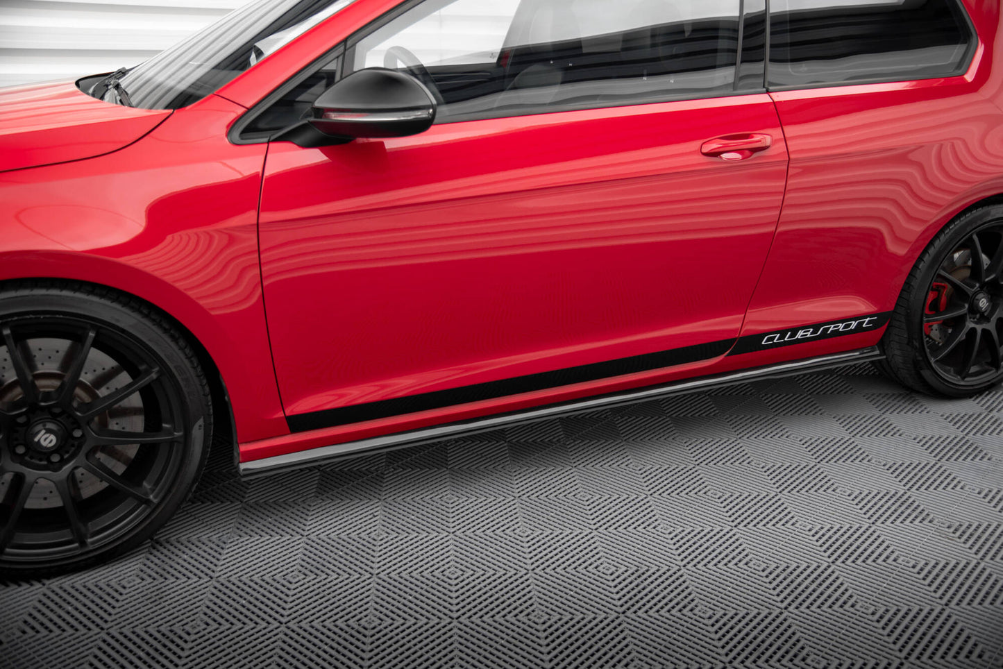 MINIGONNE LATERALI RACING adatte per VW GOLF VII GTI CLUBSPORT 2016-2017