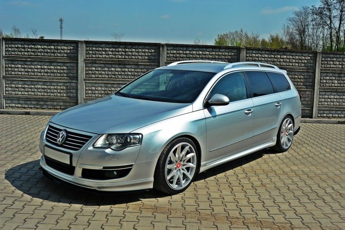 MINIGONNE LATERALI RACING adatte per  VW PASSAT B6/B7 R-LINE 2010-2014