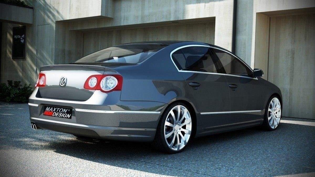SPOILER PARAURTI POSTERIORE adatto per VW PASSAT B6 (R-LINE LOOK) BERLINA 2005-2010