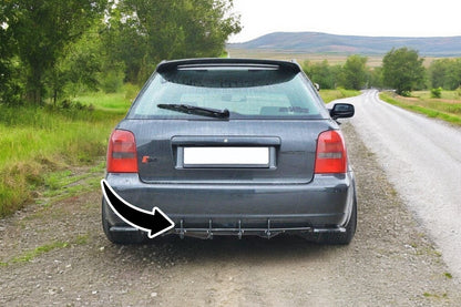 ⭐Diffusore posteriore nero luci V.2 adatto per AUDI S4 B5 Avant⭐