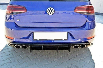 DIFFUSORE POSTERIORE adatto per VW GOLF VII R (FACELIFT) 2017