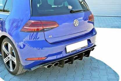 DIFFUSORE POSTERIORE adatto per VW GOLF VII R (FACELIFT) 2017