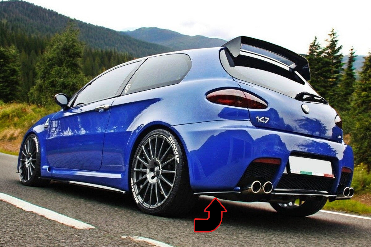 🔥SPLITTER LATERALI POSTERIORI ALFA ROMEO 147 GTA🔥