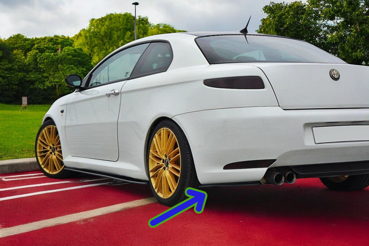 🔥SPLITTER LATERALI POSTERIORI ALFA ROMEO GT🔥