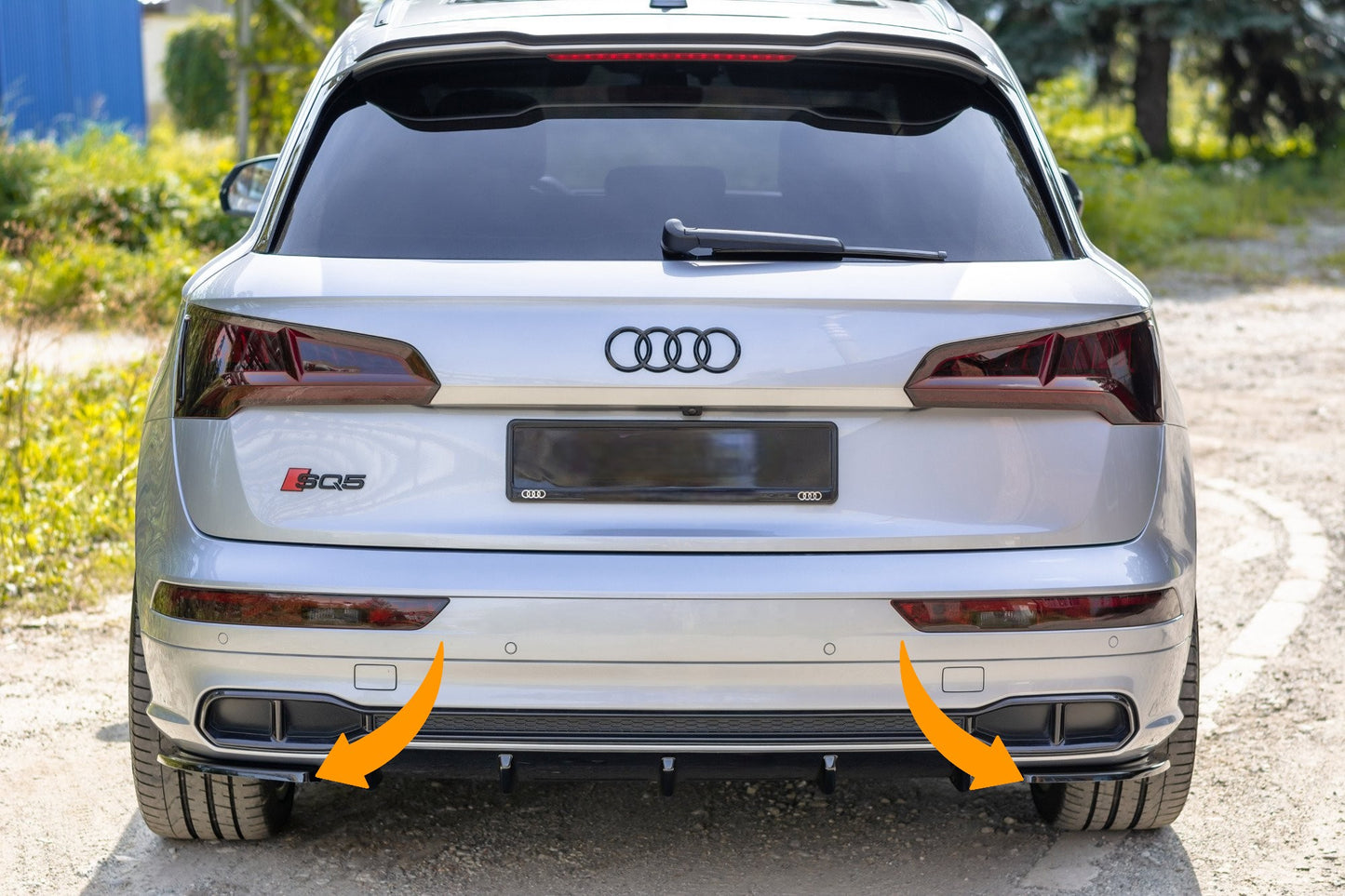 SPLITTER LATERALI POSTERIORI ADATTO PER AUDI SQ5/S-line MkII