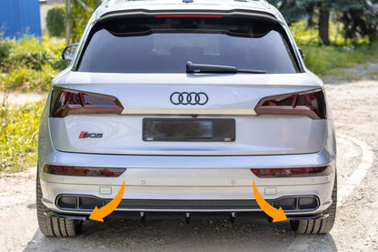 SPLITTER LATERALI POSTERIORI ADATTO PER AUDI SQ5/S-line MkII