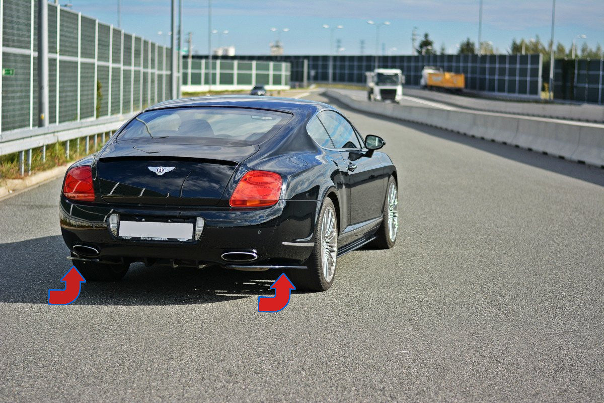 ✨SPLITTER LATERALI POSTERIORI BENTLEY CONTINENTAL GT✨