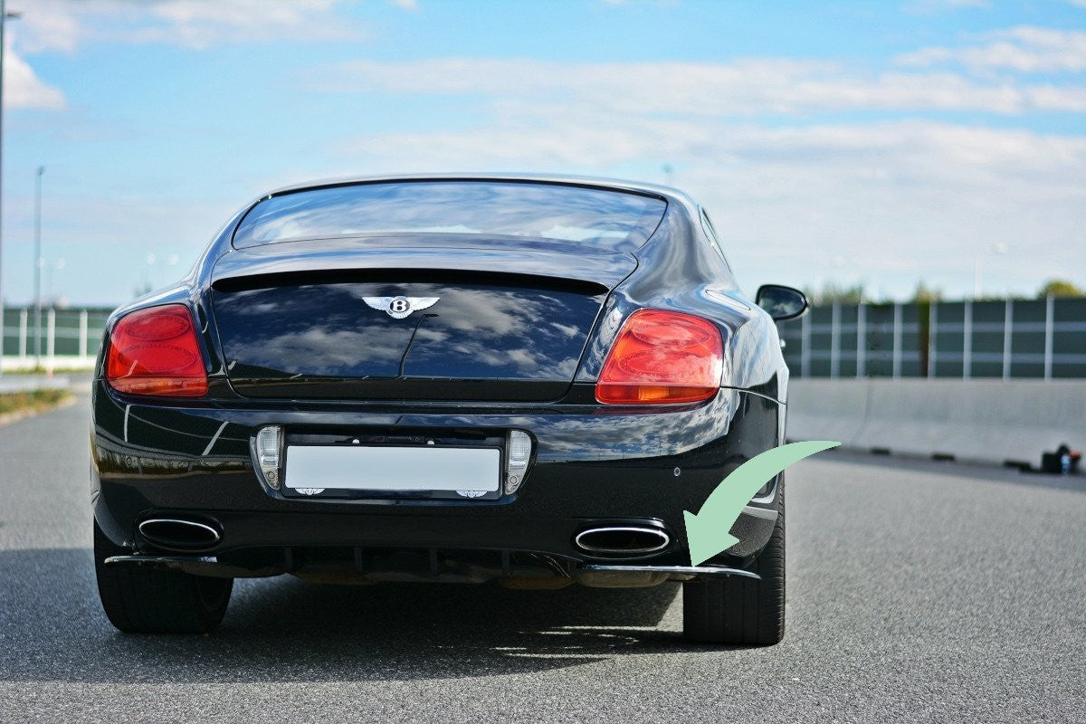 🔥SPLITTER LATERALI POSTERIORI ADATTO PER BENTLEY CONTINENTAL GT🔥
