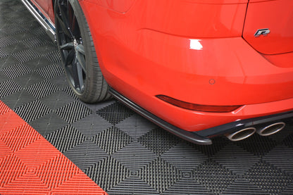 SPLITTER LATERALI POSTERIORI V.1 adatti per VW GOLF 7 R VARIANT FACELIFT 2017
