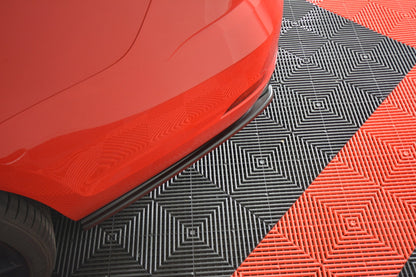 SPLITTER LATERALI POSTERIORI V.1 adatti per VW GOLF 7 R VARIANT FACELIFT 2017