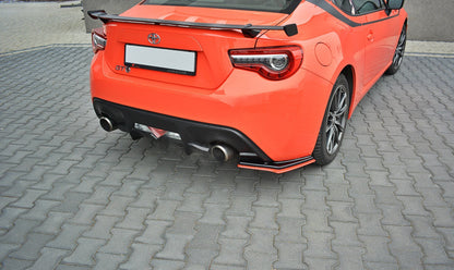 SPLITTER LATERALI POSTERIORI V.2 adatti per TOYOTA GT86 FACELIFT