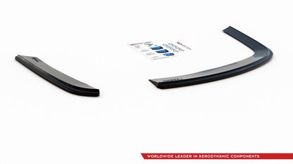 SPLITTER LATERALI POSTERIORI adatti per VOLKSWAGEN JETTA MK6 BERLINA PREFAZIONE (2011-2014)