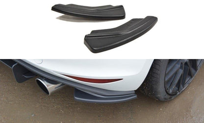 SPLITTER LATERALI POSTERIORI adatti per VW GOLF VII GTI 2012