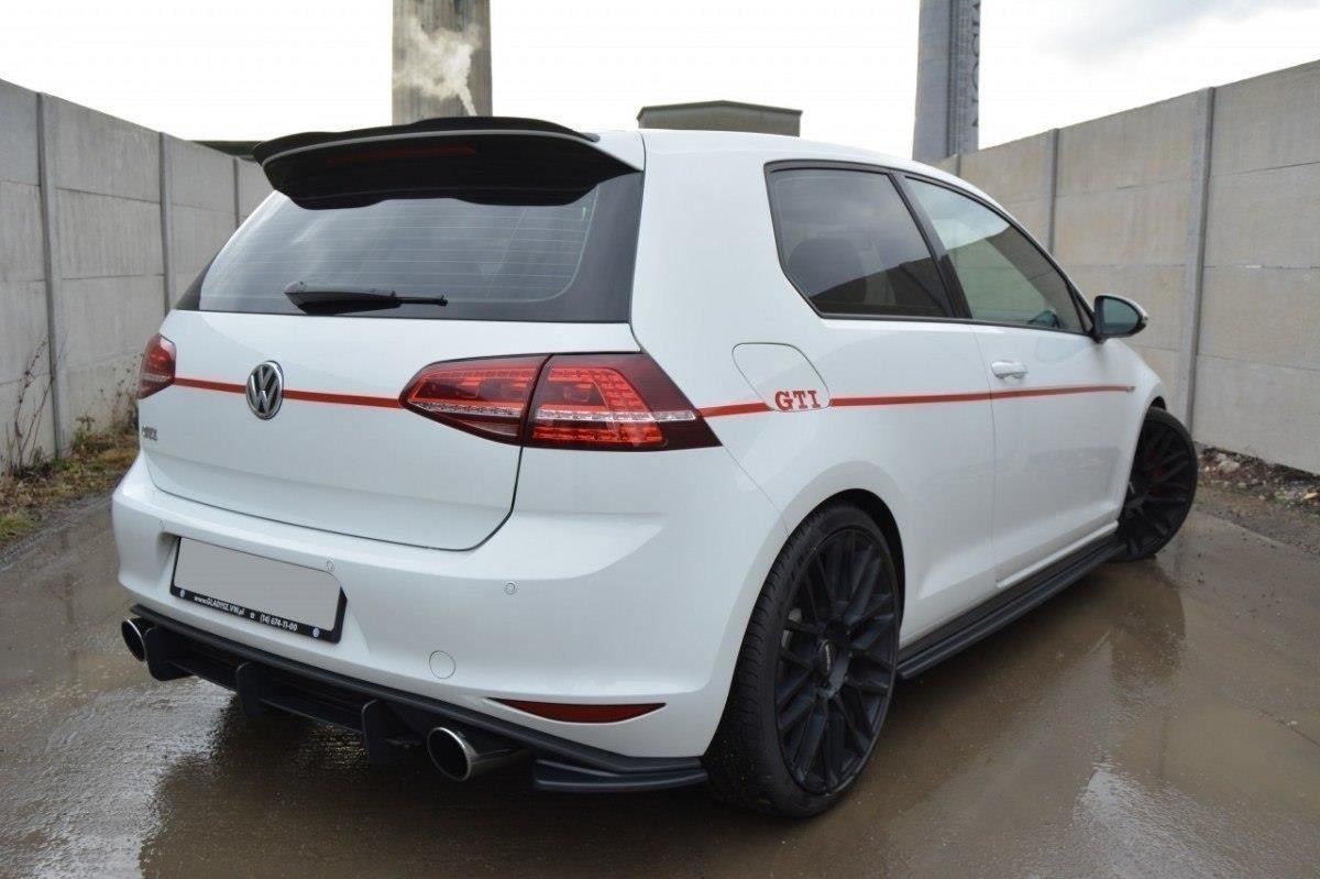 SPLITTER LATERALI POSTERIORI adatti per VW GOLF VII GTI 2012