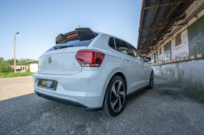 SPLITTER POSTERIORI ADATTI PER  VW POLO MK6 GTI