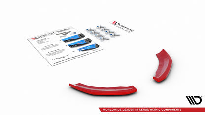 SPLITTER POSTERIORI ADATTI PER  VW POLO MK6 GTI