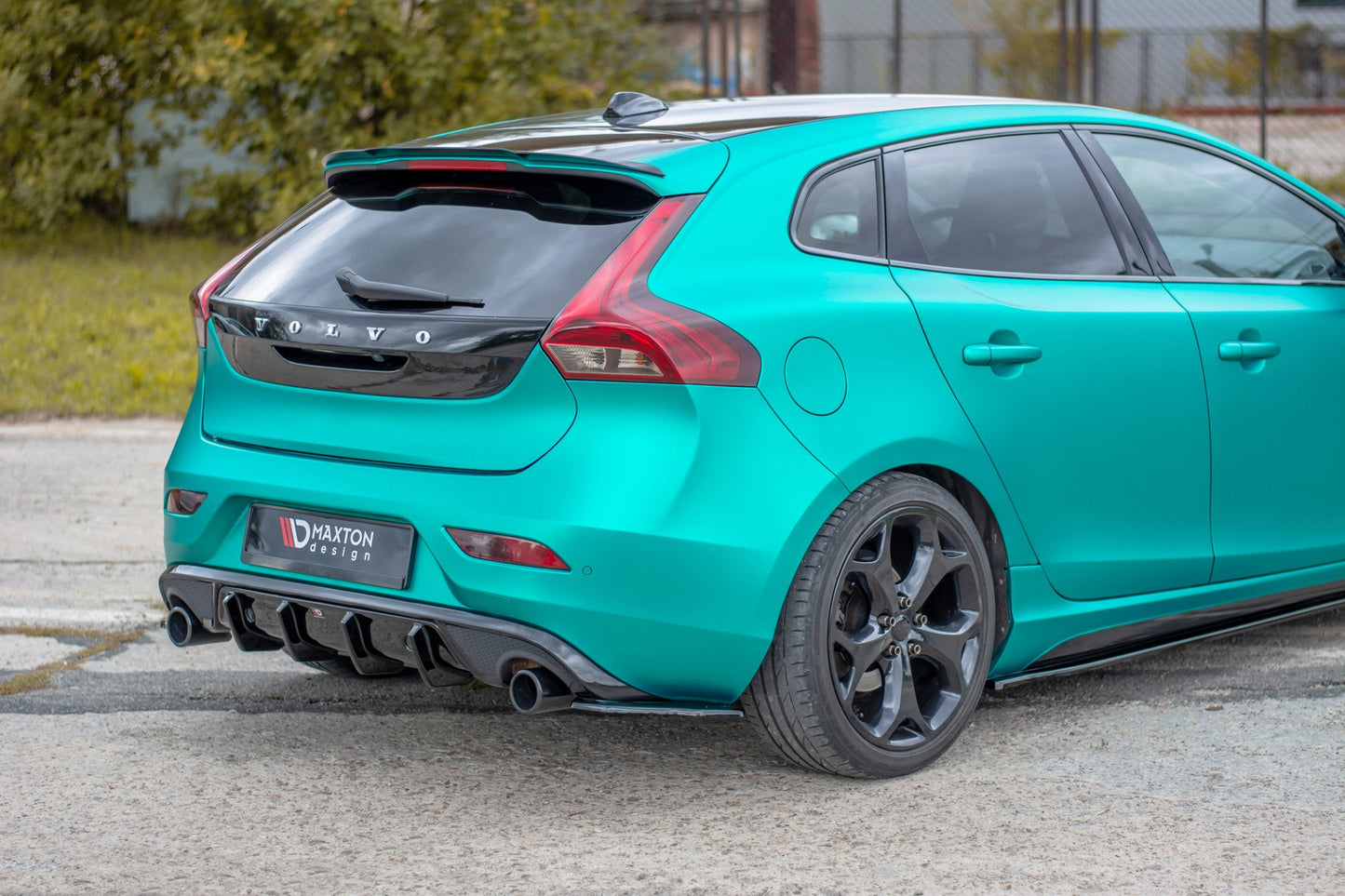 SPLITTER LATERALI POSTERIORI adatto per VOLVO V40 R-DESIGN 2012-2019