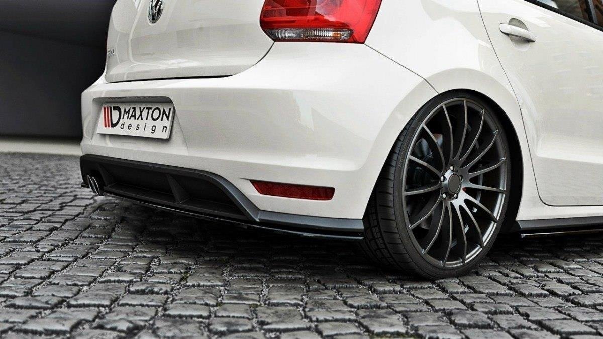 SPLITTER POSTERIORE ADATTO PER VW POLO MK5 GTI FACELIFT