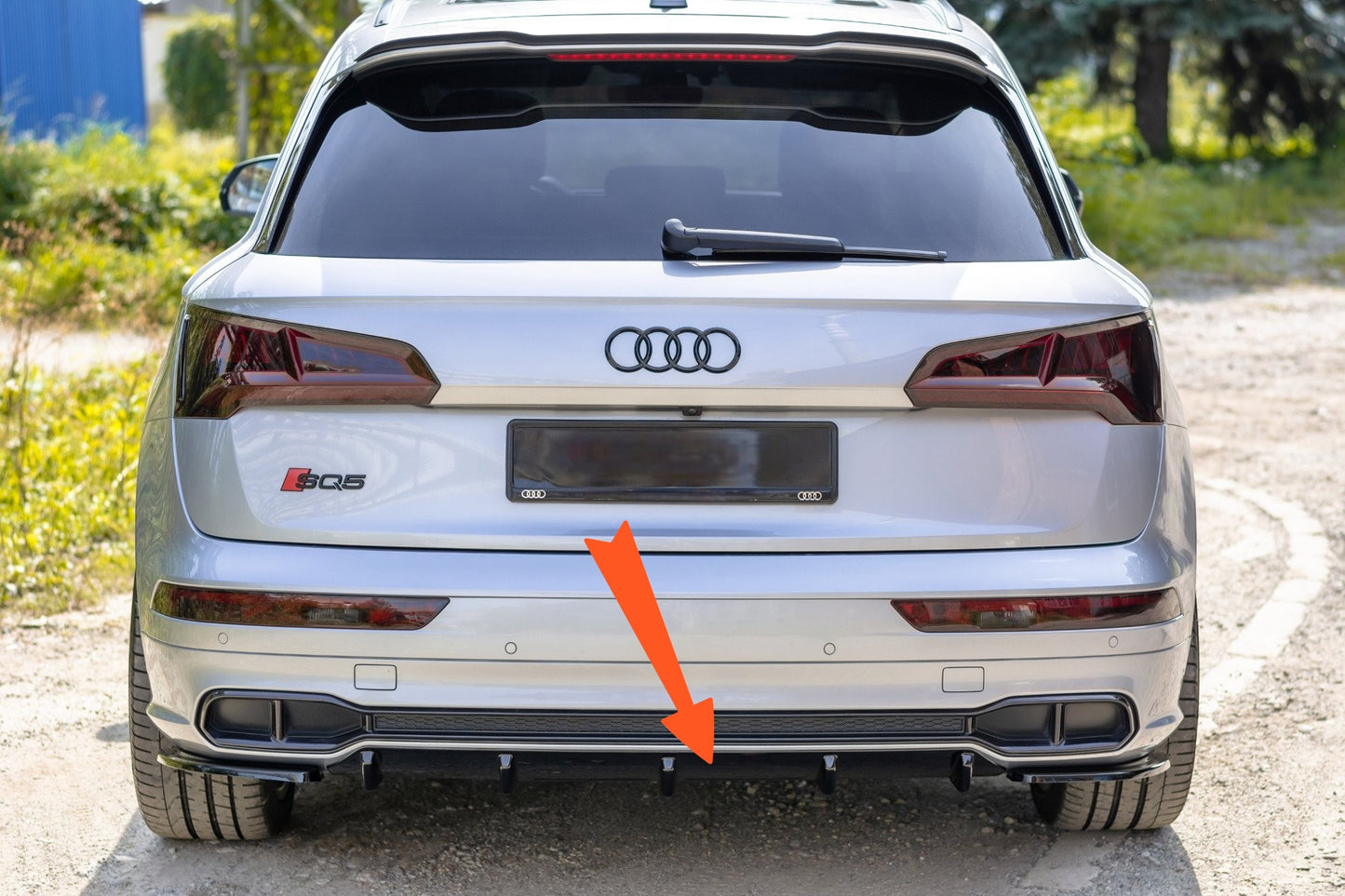 🔥SPLITTER POSTERIORE Adatto Per AUDI SQ5/Q5 S-line MkII🔥