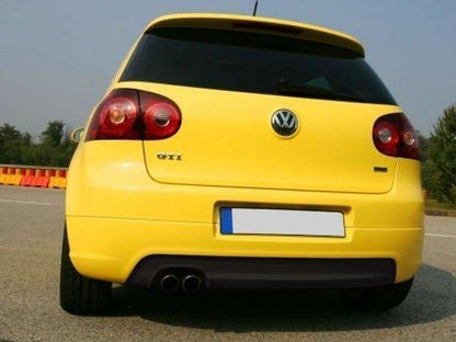 DIFFUSORE POSTERIORE adatto per VW GOLF V GTI EDITION 30 (CON 1 FORO DI SCARICO, PER SCARICO GTI) 2003-2008