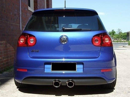 DIFFUSORE POSTERIORE adatto per VW GOLF V R32 CON 2 FORI DI SCARICO (PER SCARICO R32)2003-2008
