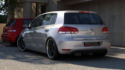 DIFFUSORE POSTERIORE adatto per  VW GOLF VI CON 1 FORO DI SCARICO