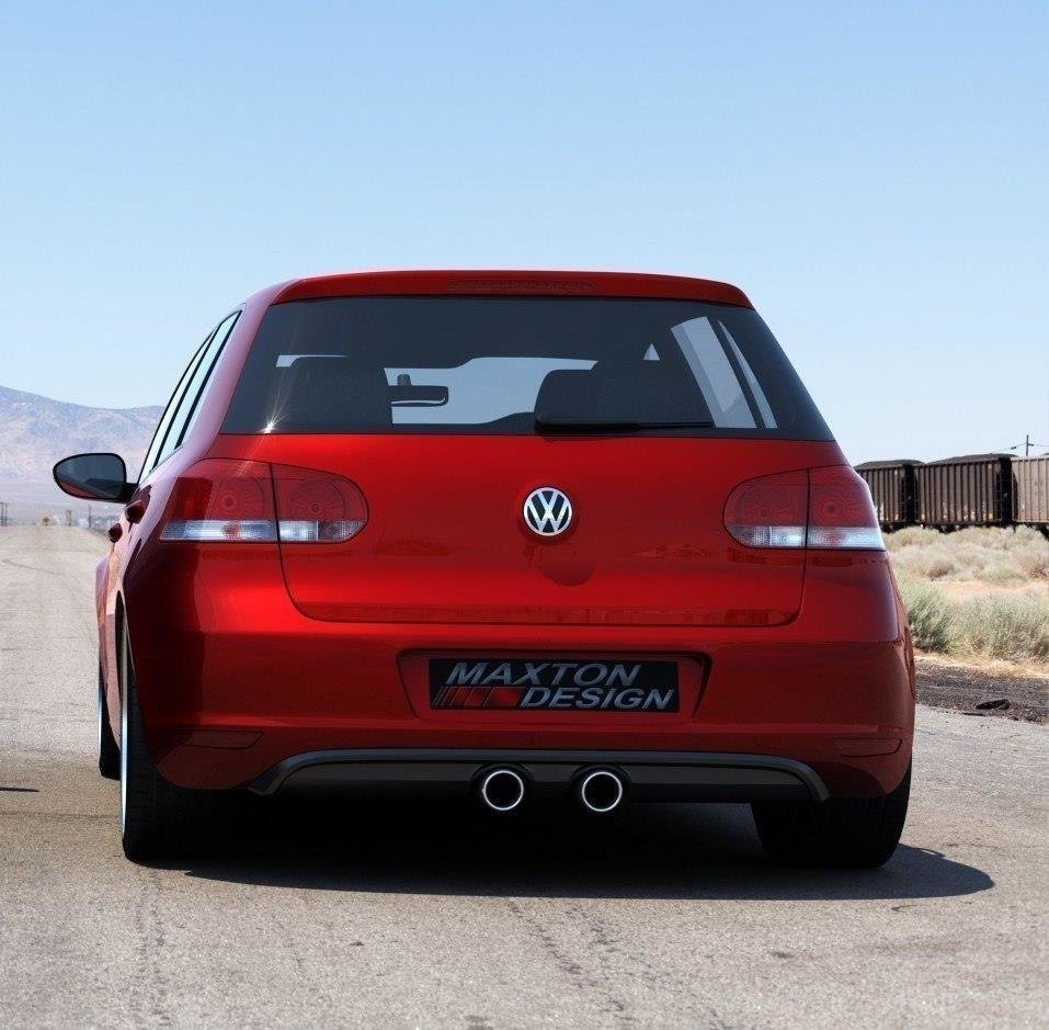 DIFFUSORE POSTERIORE VW GOLF V R32 LOOK PER VW GOLF VI 2008-2012