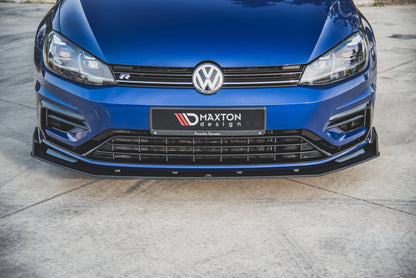 RACING DURABILITY SPLITTER ANTERIORE V.2 adatto per VW GOLF 7 R / R-LINE FACELIFT 2017-2020