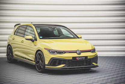 SPLITTER ANTERIORE RACING ADATTO PER VOLKSWAGEN GOLF 8 GTI CLUBSPORT 2020