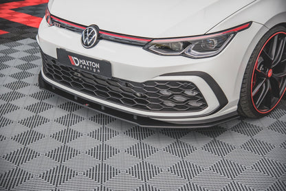 SPLITTER ANTERIORE RACING adatto per  VOLKSWAGEN GOLF 8 GTI / R-LINE 2020