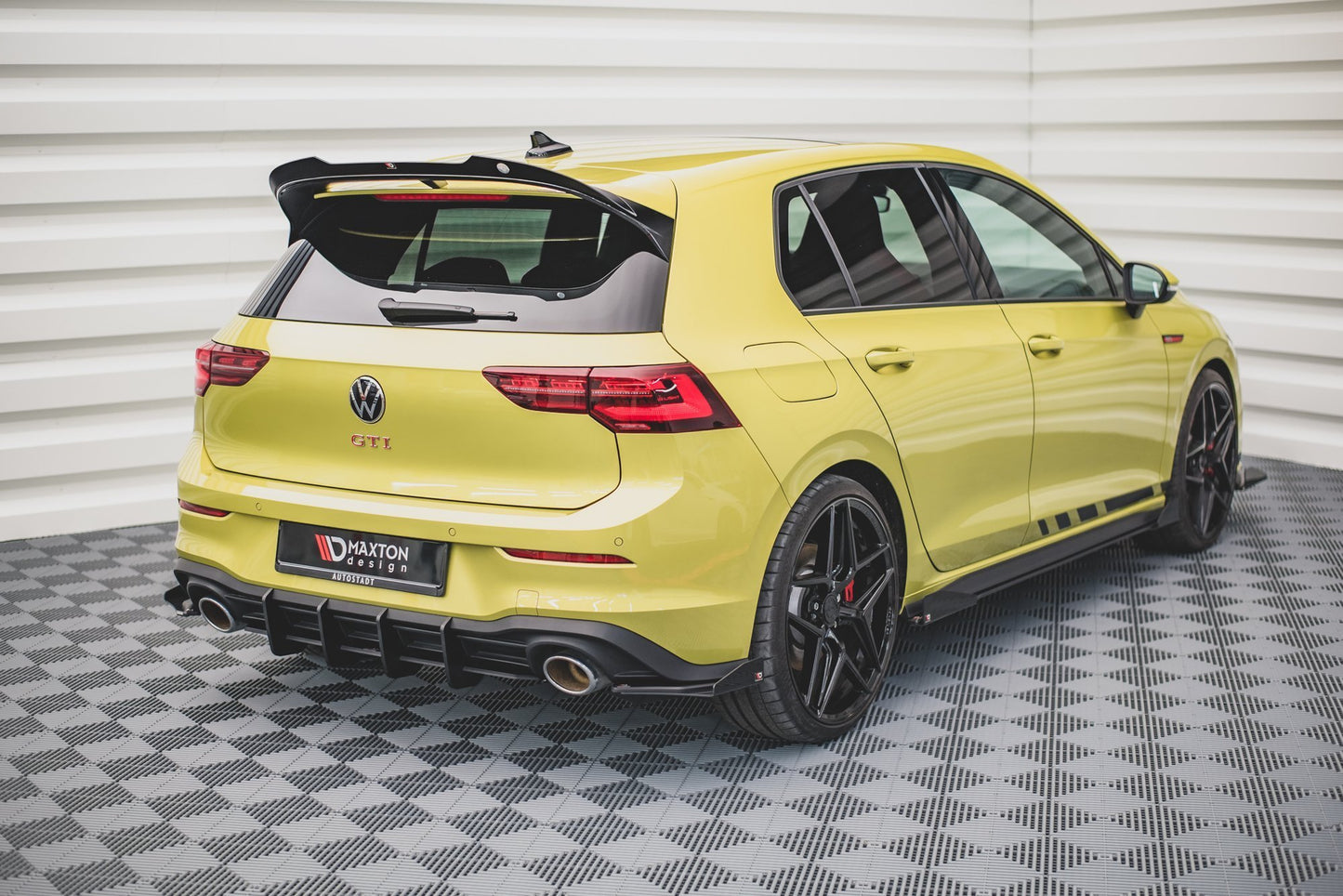 DIFFUSORE POSTERIORE RACING DURABILITY ADATTO PER  V.2 VOLKSWAGEN GOLF 8 GTI CLUBSPORT 2020