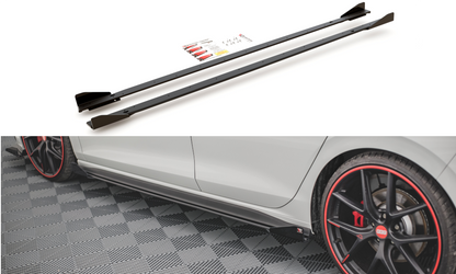 RACING DURABILITY MINIGONNE LATERALI + FLAP ADATTI PER VOLKSWAGEN GOLF 8 GTI / GTI CLUBSPORT / R-LINE 2020