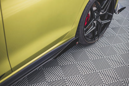 RACING DURABILITY MINIGONNE LATERALI + FLAP ADATTI PER VOLKSWAGEN GOLF 8 GTI / GTI CLUBSPORT / R-LINE 2020