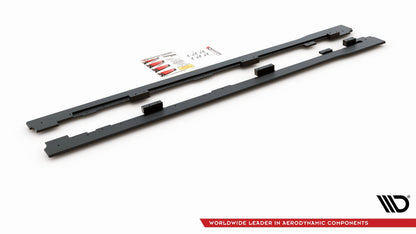 RACING DURABILITY MINIGONNE LATERALI adatte per VOLKSWAGEN GOLF GTI MK6 2008-2012