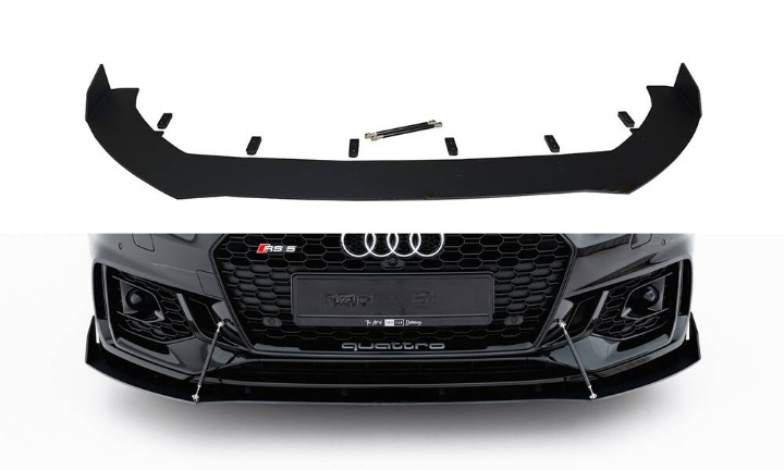 💫Racing Front Splitter V.2 suitable for Audi RS5 Coupe / Sportback F5💫