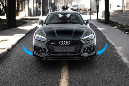 🔥Splitter Anteriore Adatto Per V.2 Audi RS5 Coupé / Sportback F5🔥