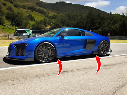 💫Sotto Minigonne Laterali Racing adatto per Audi R8 Mk.2💫