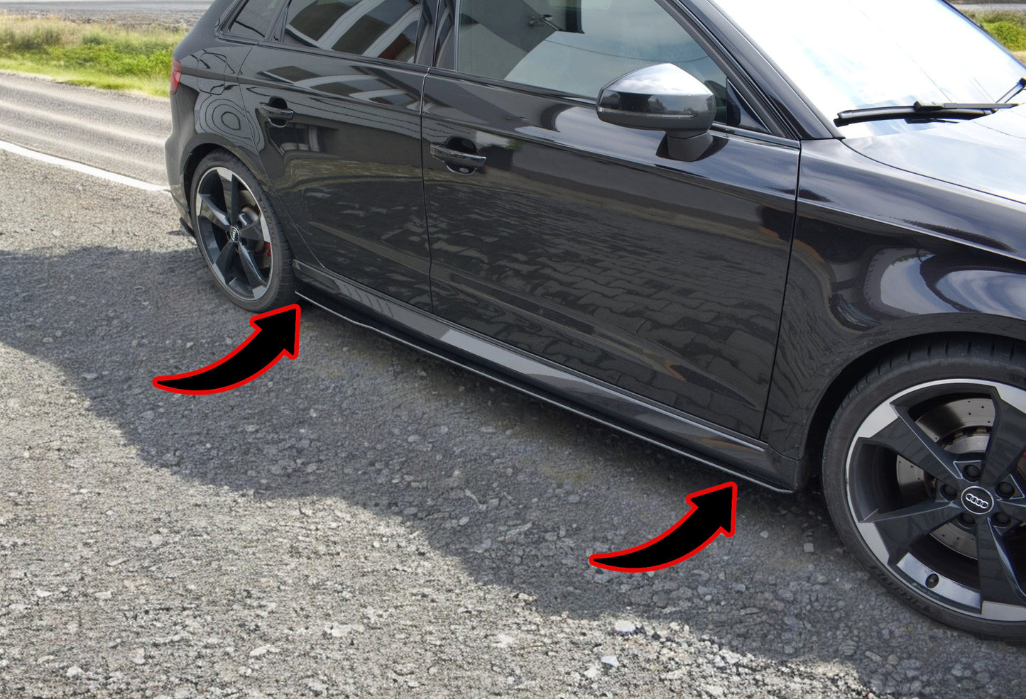✨Under Side Skirts suitable for Audi RS3 8V FL Sportback✨