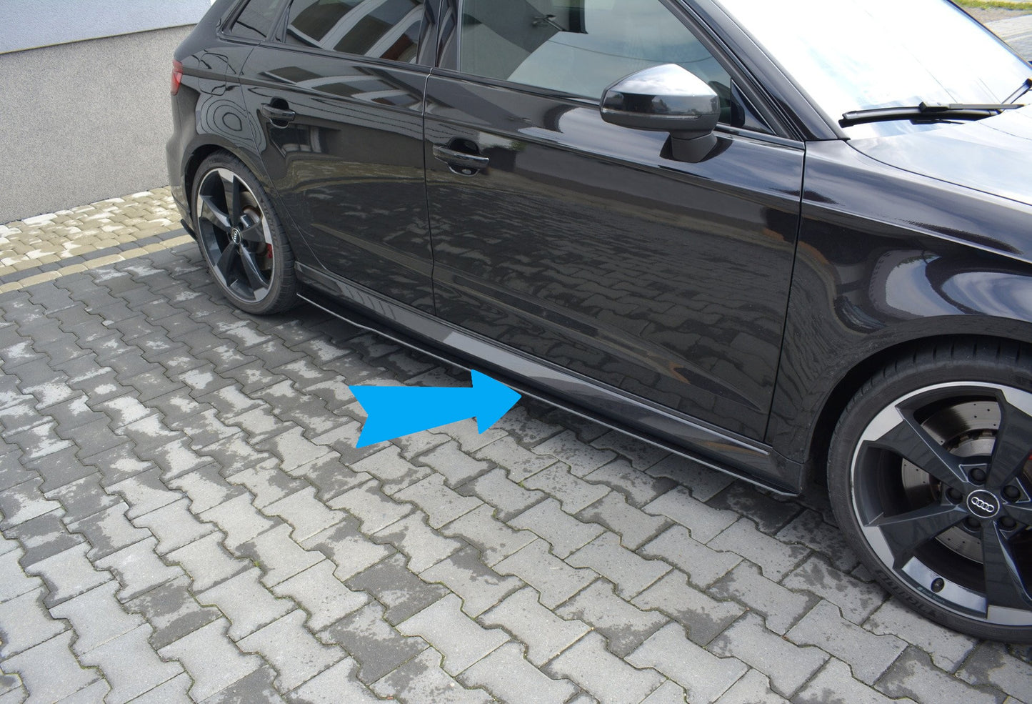 🔥Minigonne Racing V.1 Adatto Per  AUDI Audi RS3 8V FL Sportback🔥