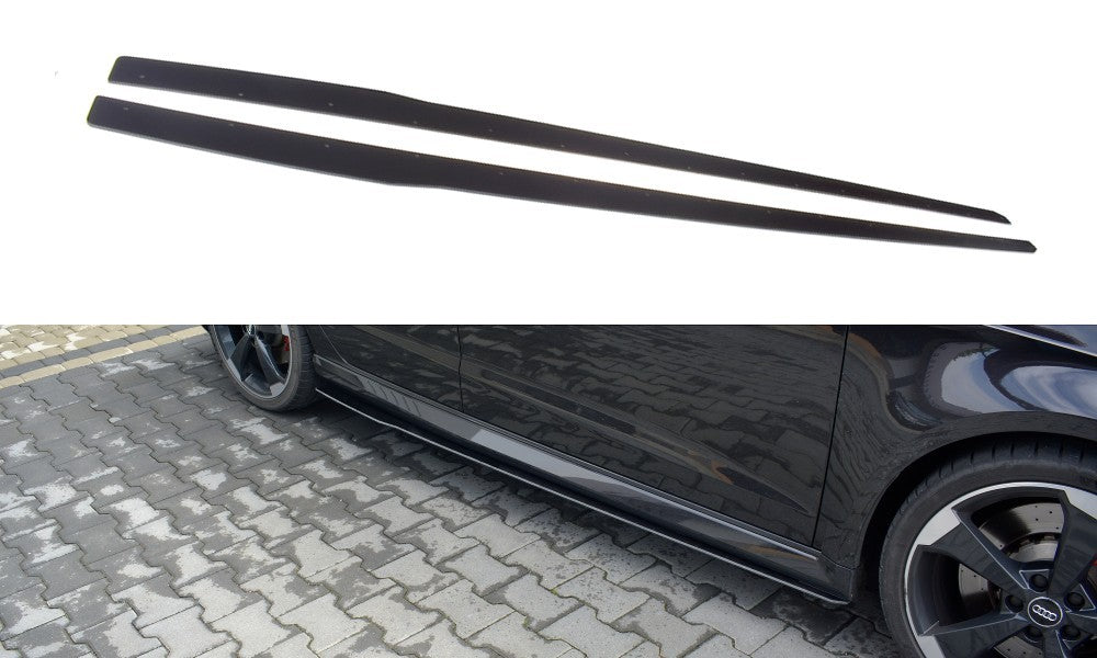 🔥Minigonne Racing V.1 Adatto Per  AUDI Audi RS3 8V FL Sportback🔥