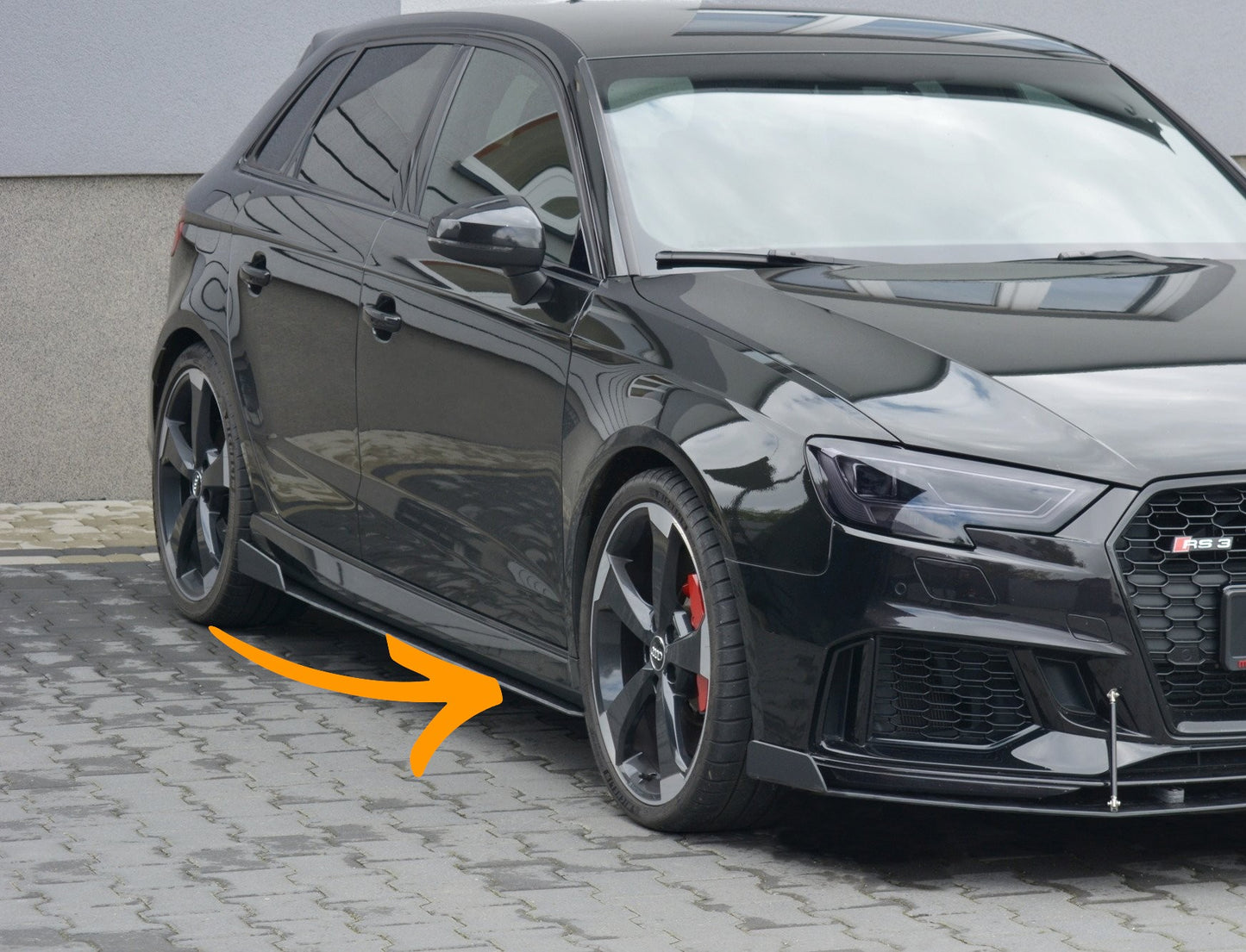 🔥Racing Skirts V.2 Suitable For AUDI Audi RS3 8V FL Sportback🔥