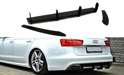⭐Diffusore Posteriore e Splitter Laterali Posteriori Audi A6 S-Line C7 ⭐