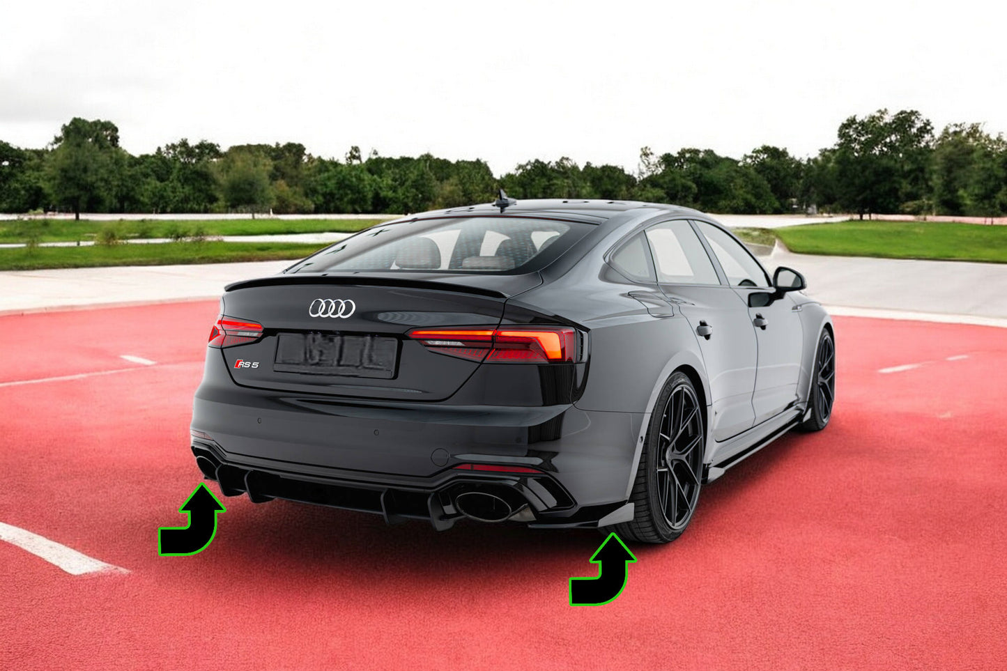 ⭐Flap Laterali Posteriori Audi RS5 Sportback F5⭐